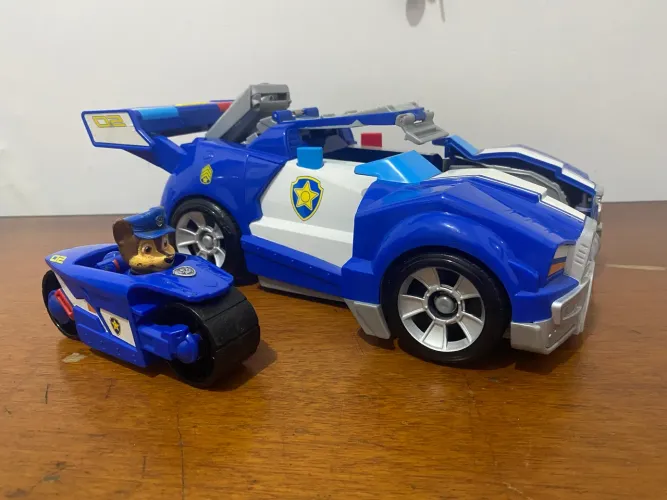 Carro 2 em 1 Chase Patrulha Canina