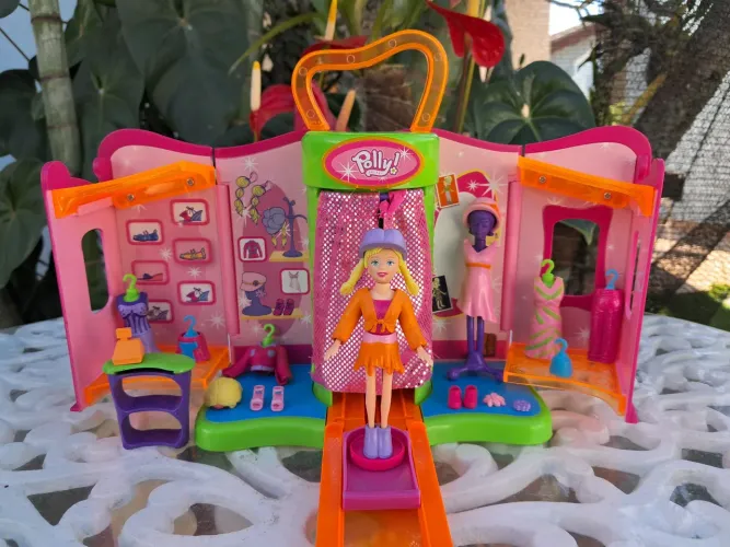 Polly Pocket Quik-Clik Boutique Mágica.