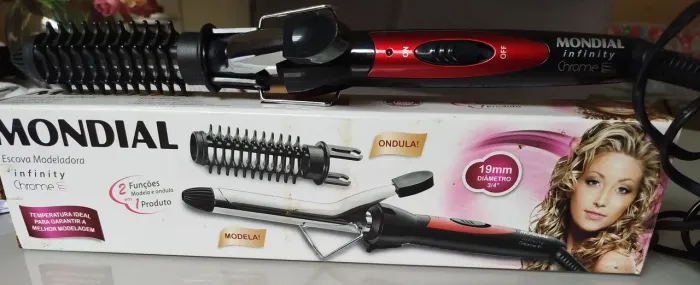 Escova Modeladora Mondial Original Nova