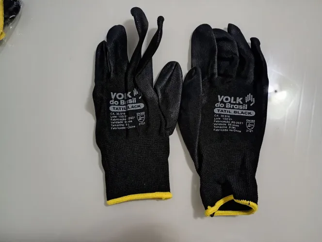 KIT DE LUVA TATIL BLACK VOLK DO BRASIL