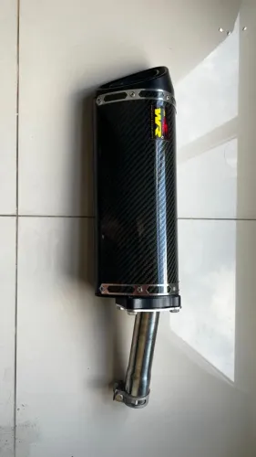 Ponteira Descarga Fibra De Carbono Wr Racing Oferta!