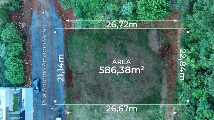 Terreno 586m2 Concórdia