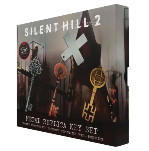 CHAVES SILENT HILL 2 - Set of Replica Keys OFICIAL