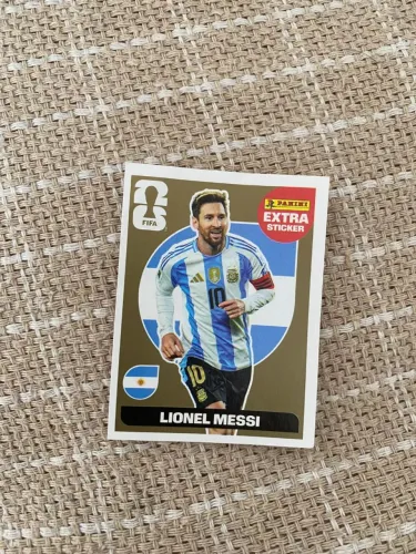 Figurinha legend Panini Copa do Mundo 2026- Messi Gold 100% original 