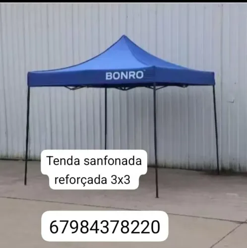 Tenda Sanfonada 3x3 reforçada 