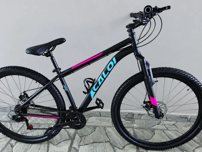 Bicicleta Caloi aro 29, freio a disco (aceito cartão)