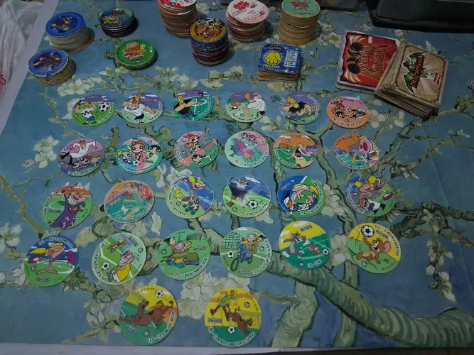 Lote de Tazos Copa toon 