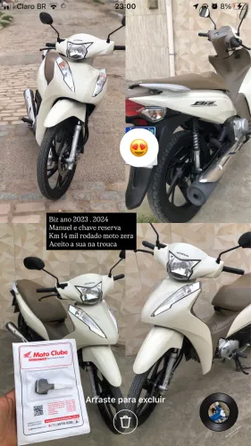 Moto semi nova