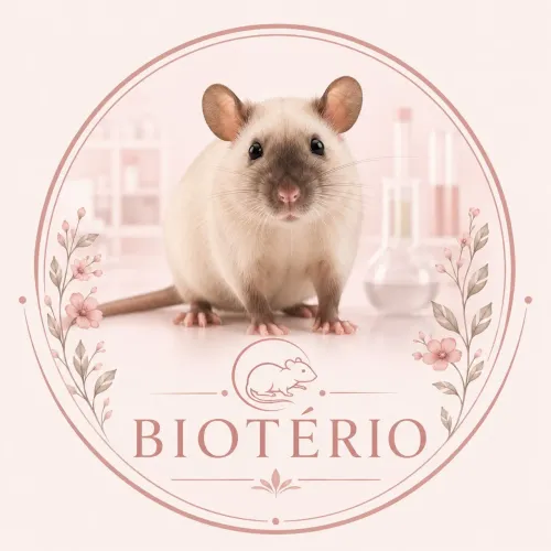 Rato twister para alimentação de répteis 