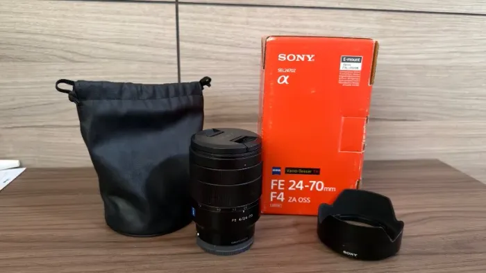 Lente Sony 24-70mm f4 E-mount full frame