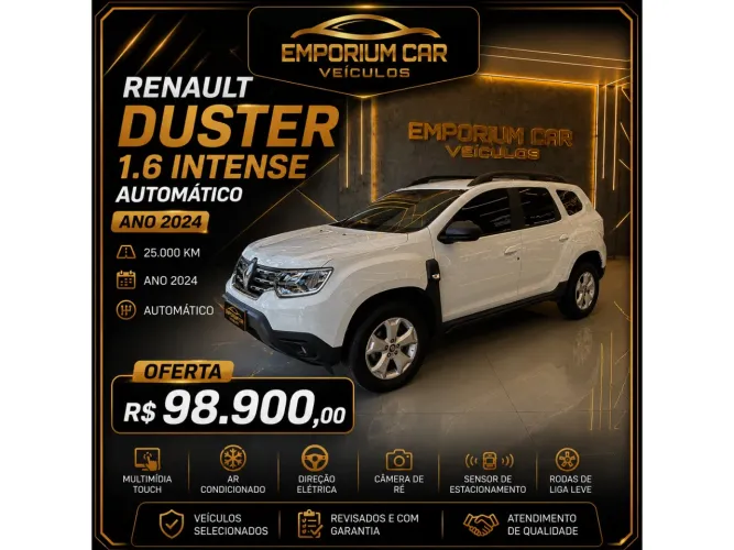 Renault Duster Intense 1.6 16V Flex AUT 2024