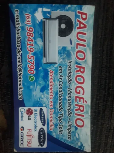 Instalação e manutenção em ar condicionado 