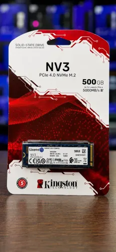 SSD NV3 500GB KINGSTON, APARELHO NOVO E LACRADO!