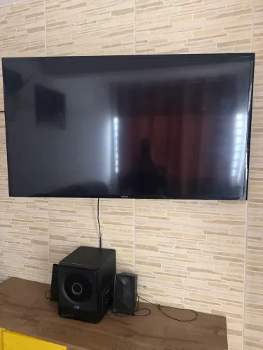 Tv Samsung 50 polegadas , não aparece mais a imagem só o som