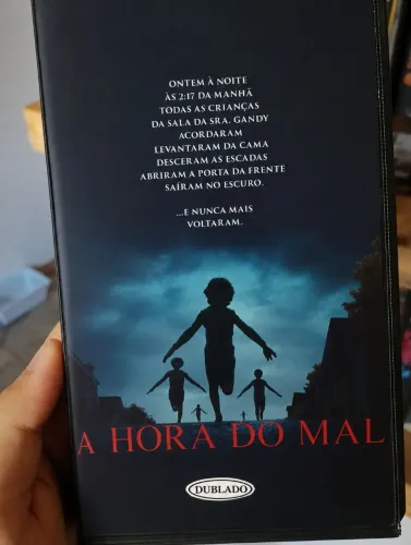 Fita VHS A Hora do Mal( autoral)