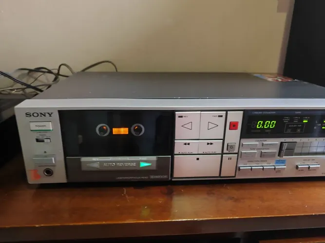 Tape deck sony
