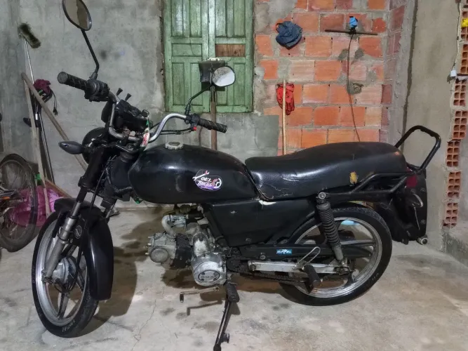 Shineray 50 cilindrada com o kit de 100