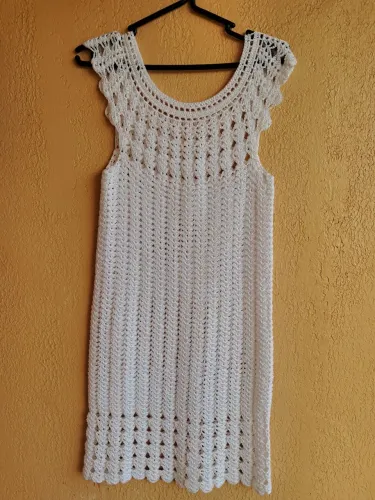 Vestido de Crochê