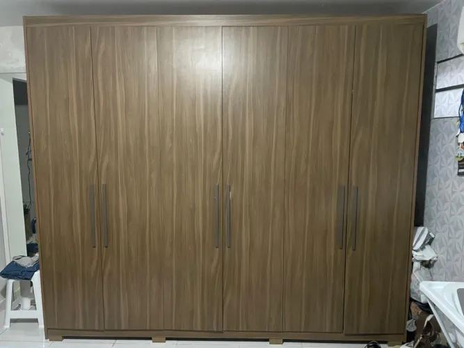 Guarda-roupa casal 6 portas - Excelente estado!
