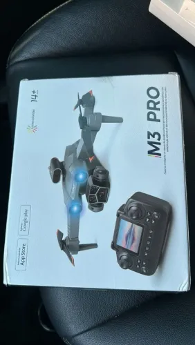 Drone Y3 Ultra Max M3 4k Tela Longa Distância Integrada 360
