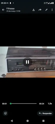 Radiola toca disco e fita Philips 
