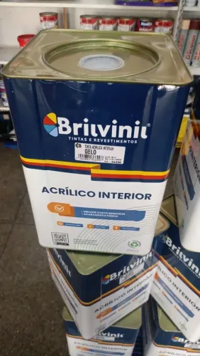 Tinta acrílica interior rosca, Neve, gelo e palha, entregamos