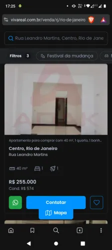 Vendo apartamento centro rio, conjugado.