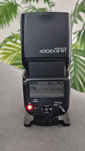 FLASH CANON 430 EX III RT MODELO NOVO