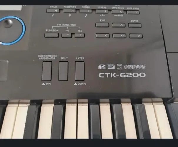Teclado Cássio CTK 6200