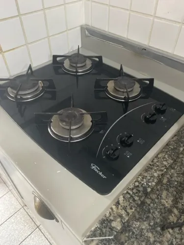 COOKTOP FISCHER DE 4 BOCAS A GÁS 