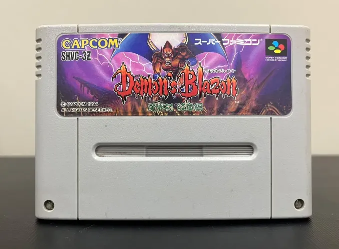 DEMONS CREST SUPER FAMICOM ORIGINAL