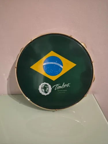 Pandeiro Profissional Timbra 10pol 