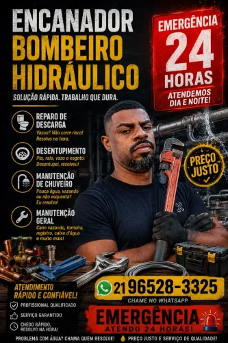 Encanador bombeiro hidraulico copacabana Ipanema centro Tijuca vila Isabel botafogo cetet