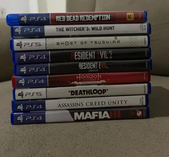 JOGOS DE PS4/PS5