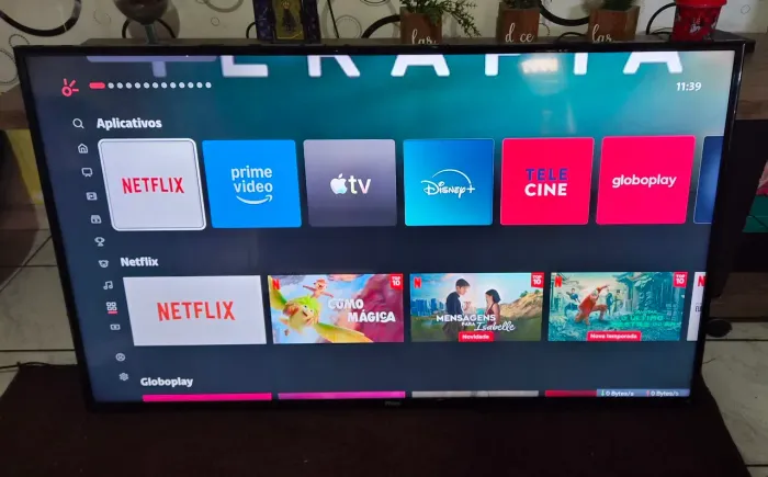 Smart tv 55 4k perfeita 