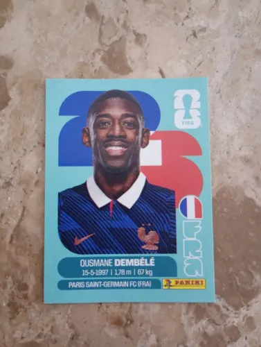 Figurinha Copa do Mundo 2026, Ousmane Dembélé