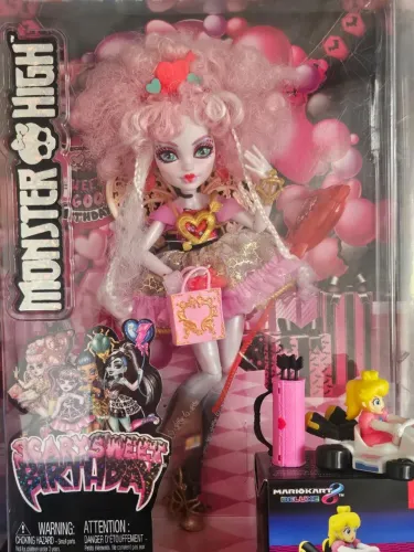 Boneca Monster High Cupid Asteria (Scary Sweet Birthday) - Completa