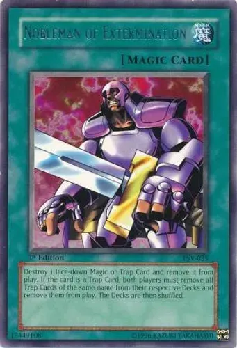 Yugioh!!! Nobleman of Extermination PSV-035 Rare