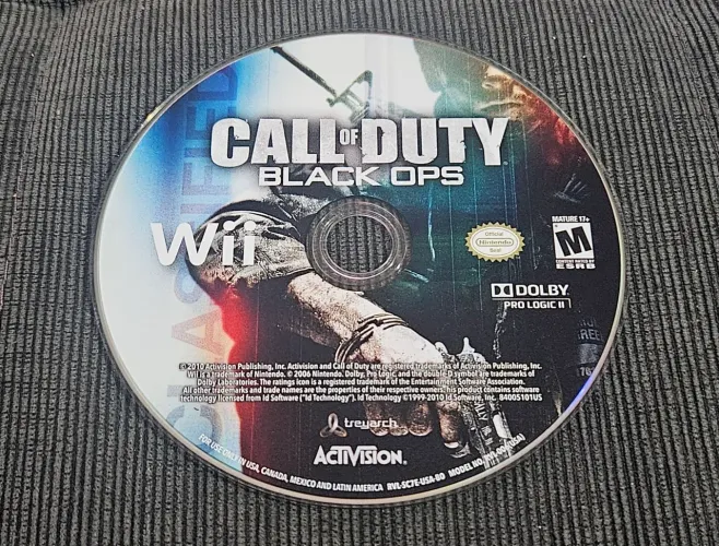 Jogo Call of Duty Black Ops Nintendo Wii
