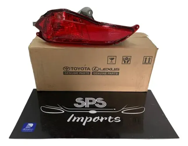 Lanterna Luz Neblina Yaris Sedan Esquerdo 2017 A 2022 Origin Esquerdo Vermelho