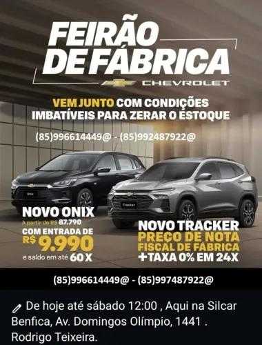 Chevrolet Onix HATCH 1.0 12V FLEX MEC. 4P 2027