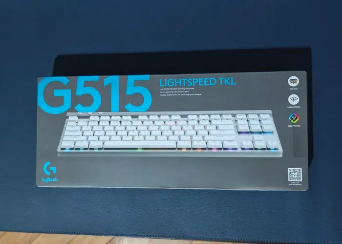 Teclado Mecânico Logitech G515 TKL (LACRADO C/ NOTA FISCAL)NF)