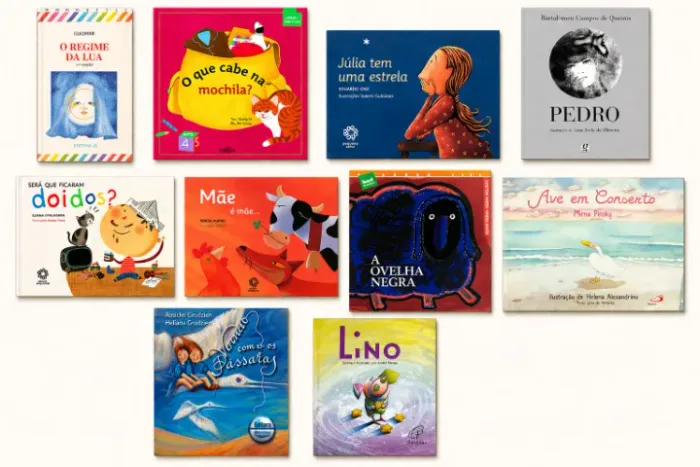 livros infantis / infantojuvenis diversos - lote com 10 unidades