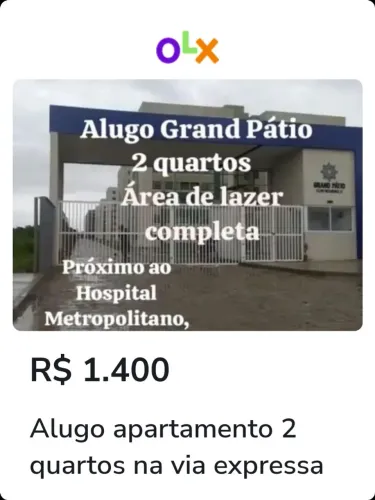 Aluguel - Grand Pátio