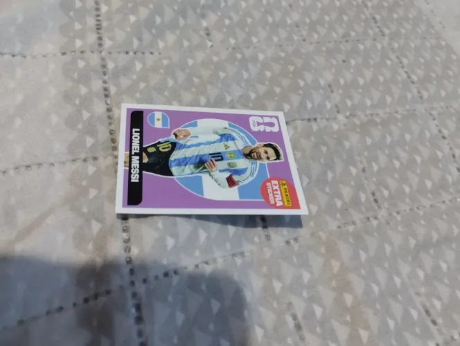 Figurinha legend Lionel Messi bordo