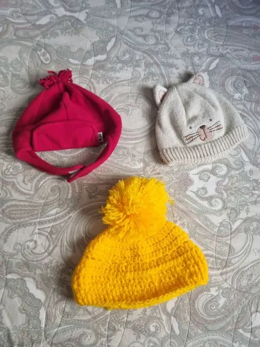 3 toucas Maravilhosas para Bebê 