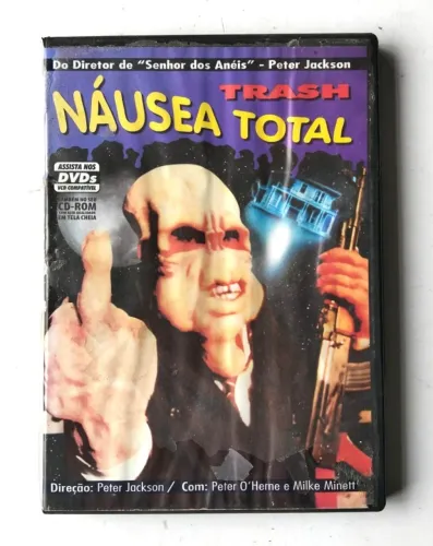 VCD Colecionável Trash - Náusea Total (Bad Taste, 1987) - Peter Jackson - VCD Collection
