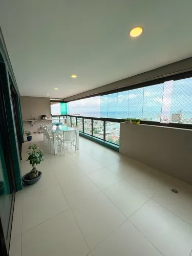 Edf Mansões do Alto com 192m, vista mar com 4 quartos em Farol - Maceió - AL
