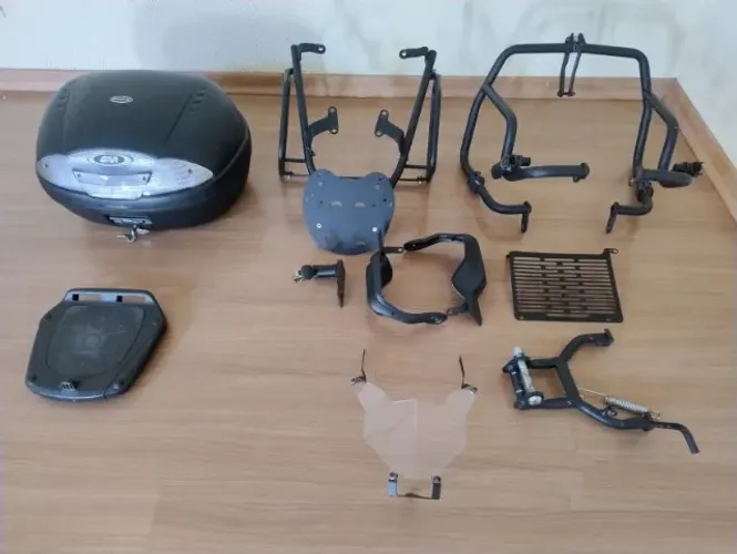 Acessórios para equipar moto CB 500x (usados na do ano 2019)