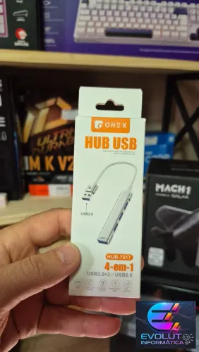 Adaptador Hub Usb 3.0 extensor novo, lacrado, com garantia!